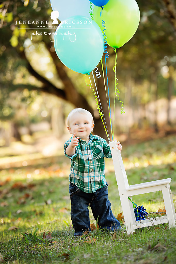 Mr. T is one! – Santa Rosa Children’s photographer » Jeneanne Ericsson ...